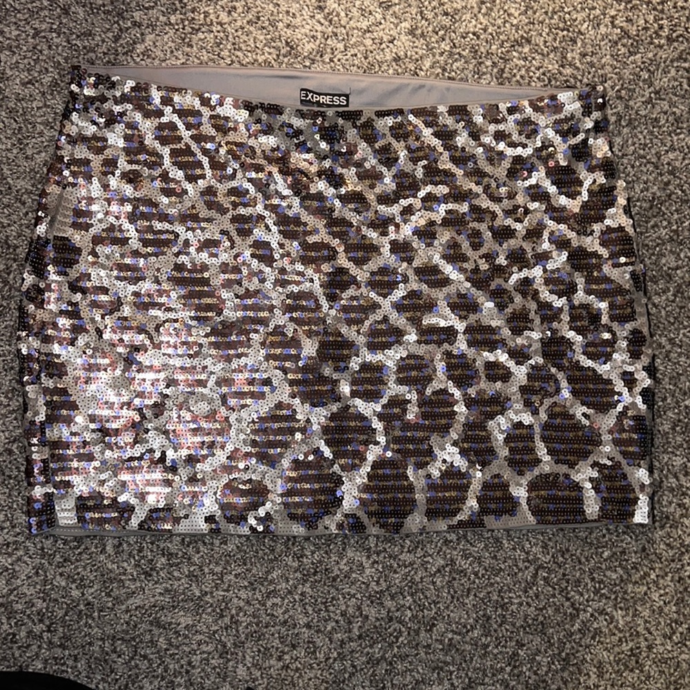 EXPRESS SEQUINS SKIRT
